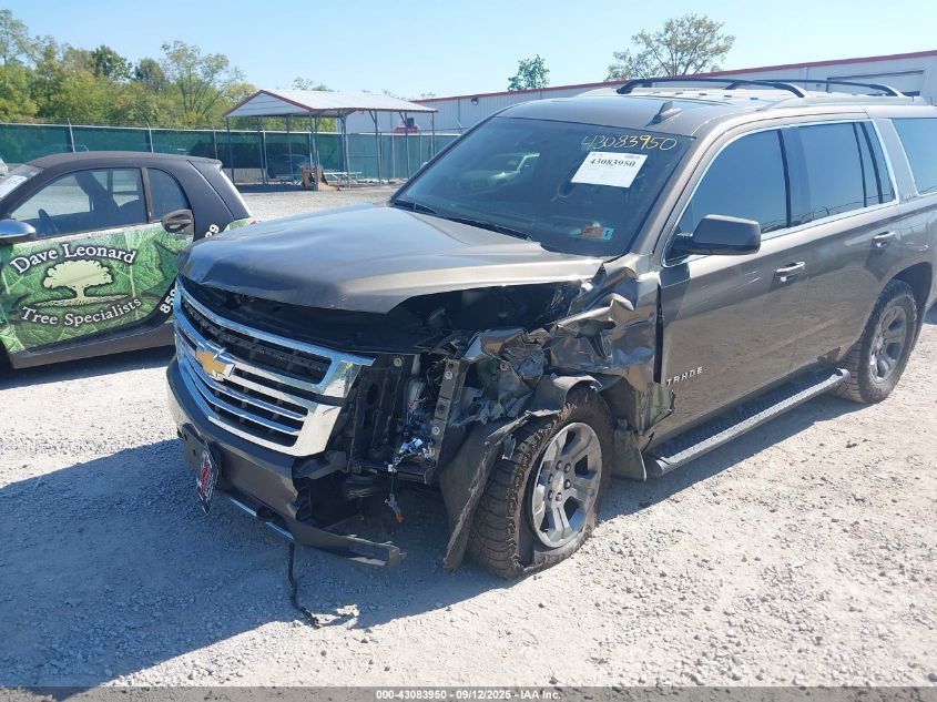 2016 Chevrolet Tahoe Lt VIN: 1GNSKBKC0GR452498 Lot: 43083950