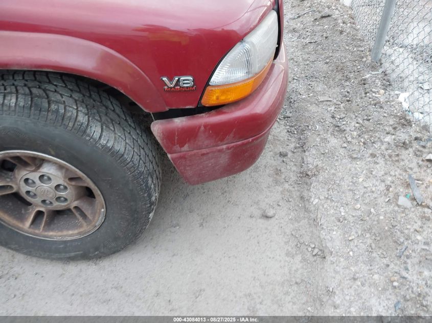 1999 Dodge Durango VIN: 1B4HR28YXXF626786 Lot: 43084013