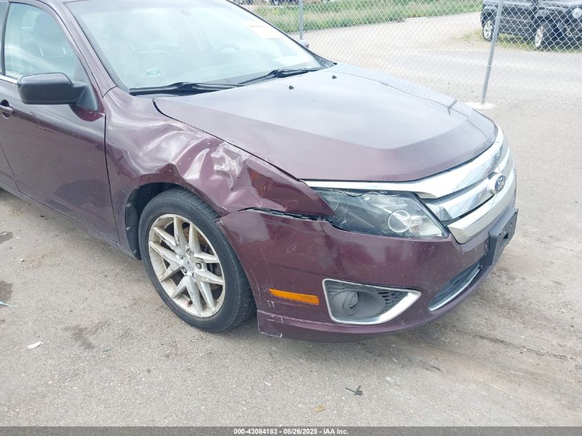 2011 Ford Fusion Sel VIN: 3FAHP0JA4BR148196 Lot: 43084183