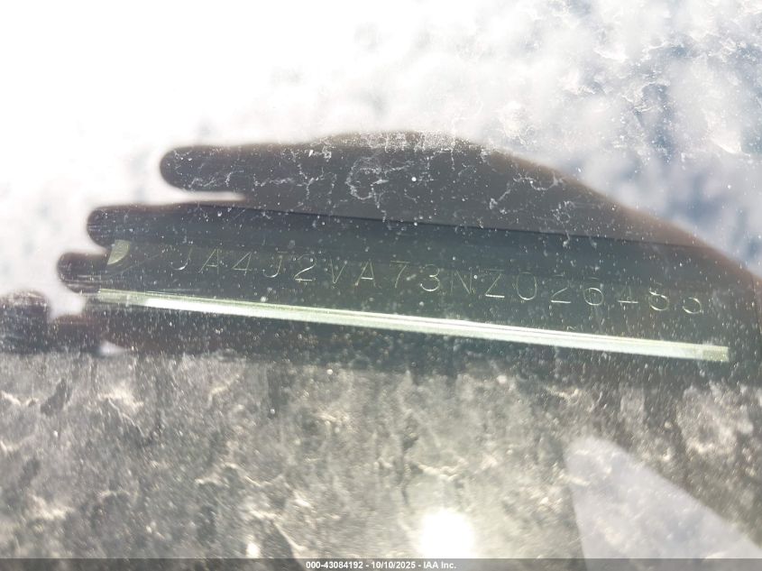 2022 Mitsubishi Outlander Phev Gt S-Awc/Le S-Awc/Sel S-Awc VIN: JA4J2VA73NZ026483 Lot: 43084192