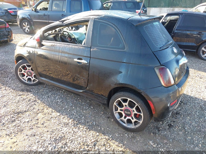 Vin: 3c3cffbr3ct109039, lot: 43578532, fiat 500 sport 20123