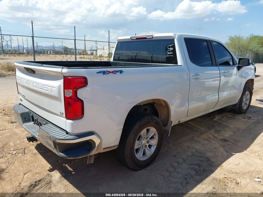 Vin: 3gcuyded8kg286031, lot: 43578557, chevrolet silverado 1500 lt 20194