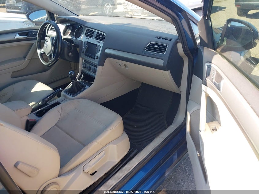 2015 VOLKSWAGEN GOLF TSI S 2-DOOR - 3VW817AU3FM077099