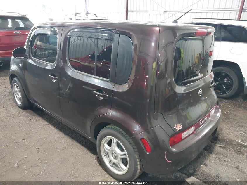 2009 Nissan Cube 1.8S purple wagon gasoline JN8AZ28R99T100171 photo #4