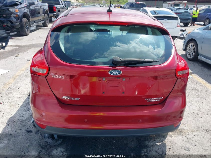 2016 Ford Focus Titanium VIN: 1FADP3N22GL329872 Lot: 43084615