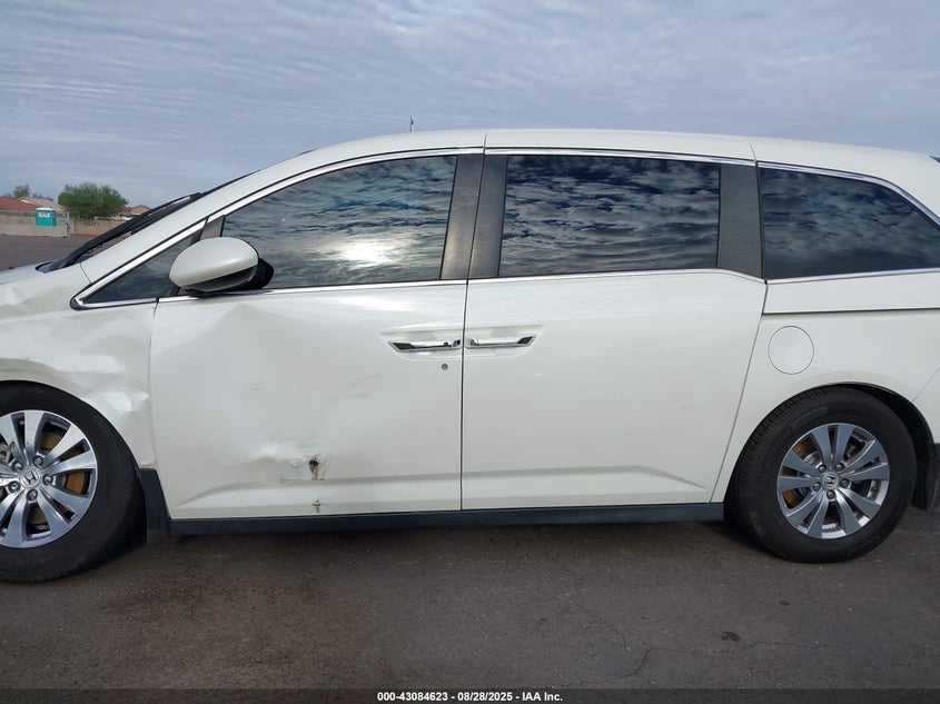 2016 Honda Odyssey Ex-L VIN: 5FNRL5H65GB158771 Lot: 43084623