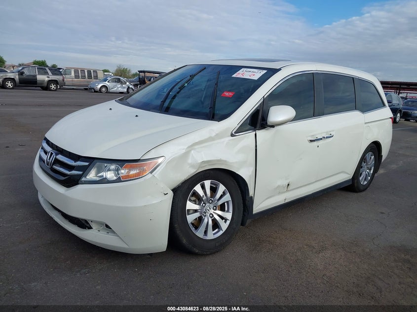 2016 Honda Odyssey Ex-L VIN: 5FNRL5H65GB158771 Lot: 43084623