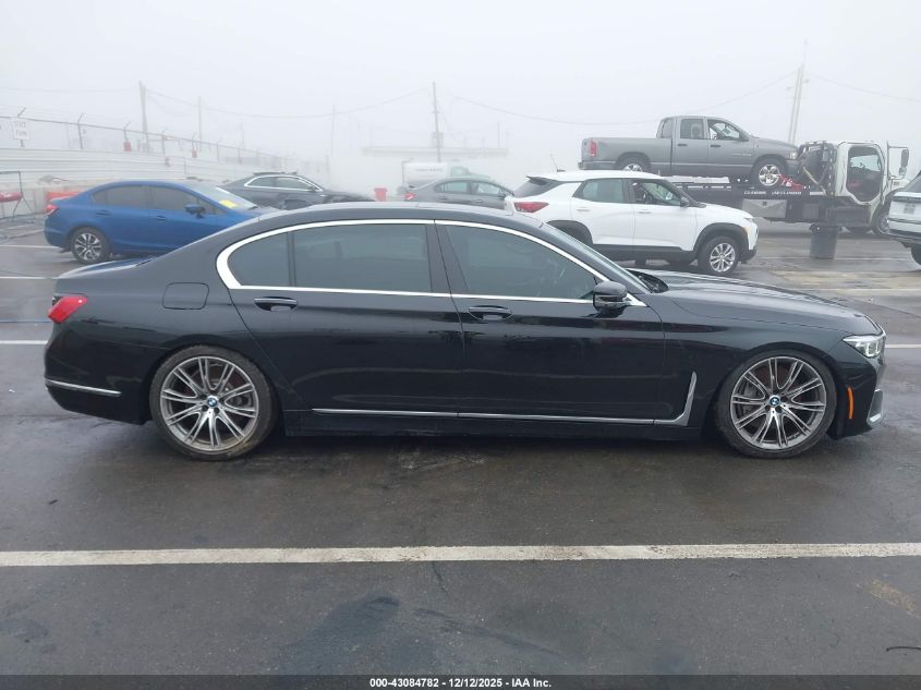 2022 BMW 750 I xDrive VIN: WBA7U2C07NCG89809 Lot: 43084782