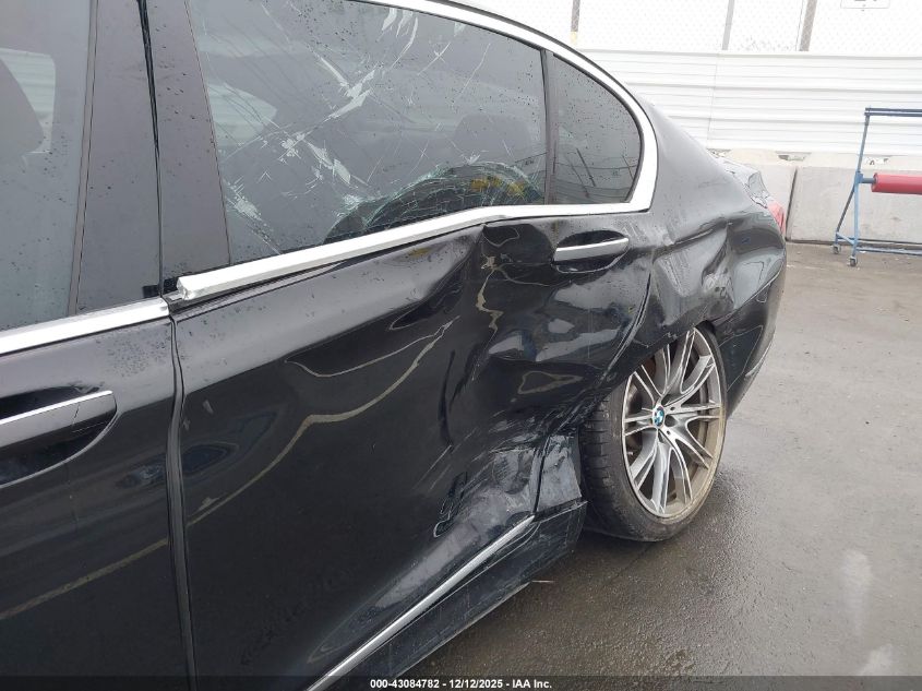 2022 BMW 750 I xDrive VIN: WBA7U2C07NCG89809 Lot: 43084782