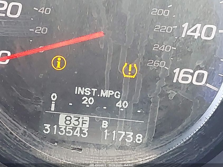 2008 Acura Rdx VIN: 5J8TB182X8A004728 Lot: 43084815