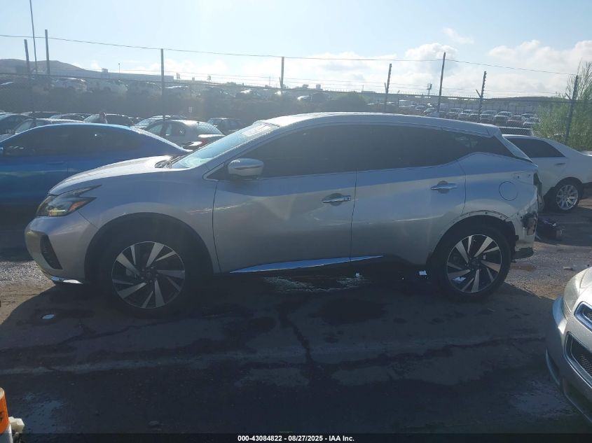 2023 Nissan Murano Sl Intelligent Awd VIN: 5N1AZ2CS3PC126361 Lot: 43084822