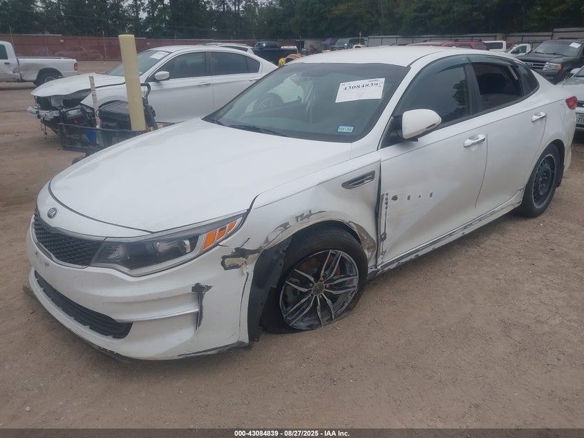 Vin: 5xxgt4l34jg272053, lot: 43579091, kia optima lx 20182