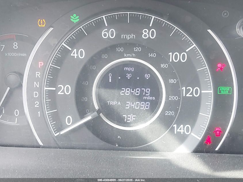 2012 Honda Cr-V Ex-L VIN: 2HKRM4H78CH613561 Lot: 43084909