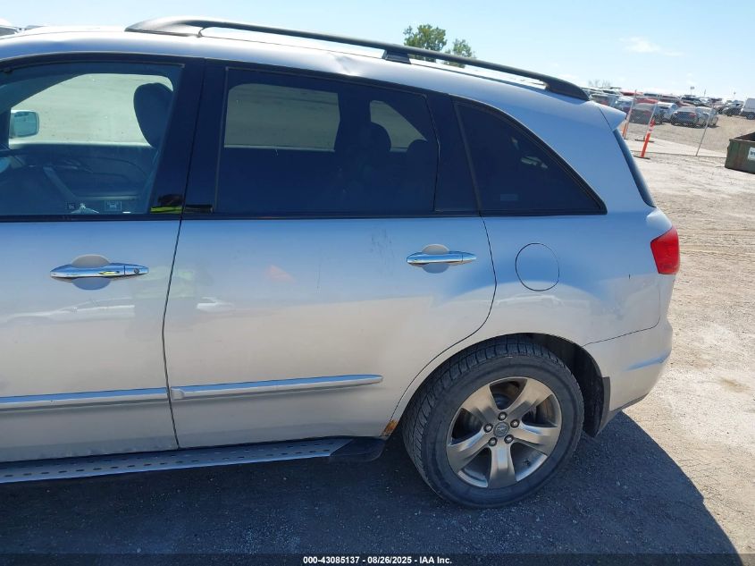 2007 Acura Mdx Sport Package VIN: 2HNYD28857H529456 Lot: 43085137