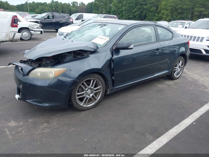 2006 Scion Tc blue coupe gasoline JTKDE167460069028 photo #3