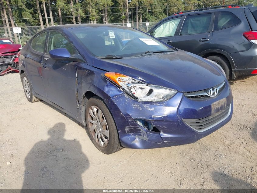 2012 Hyundai Elantra Gls VIN: 5NPDH4AEXCH096061 Lot: 43085355