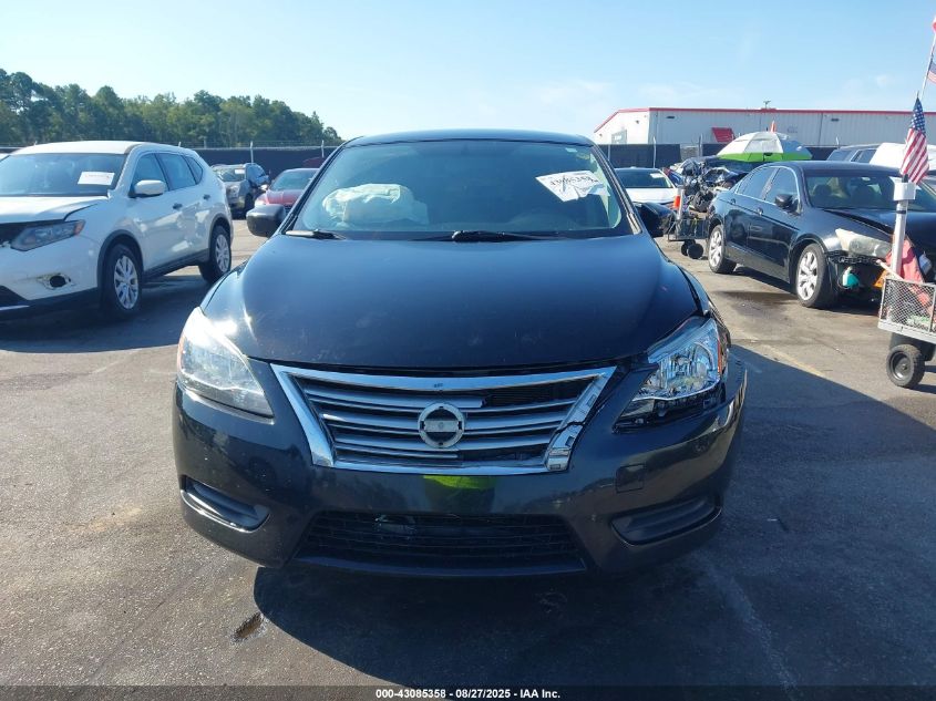 2015 Nissan Sentra S VIN: 3N1AB7AP7FY295179 Lot: 43085358