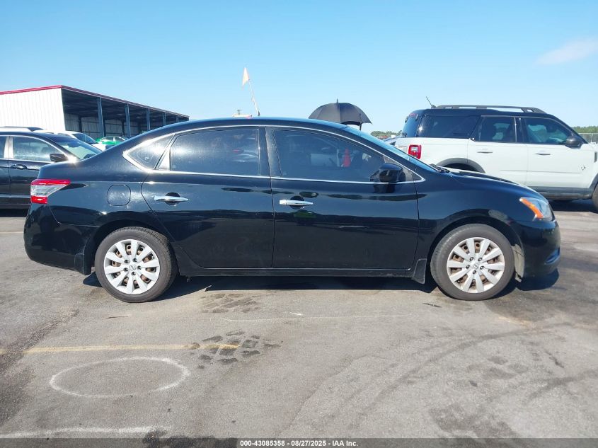 2015 Nissan Sentra S VIN: 3N1AB7AP7FY295179 Lot: 43085358