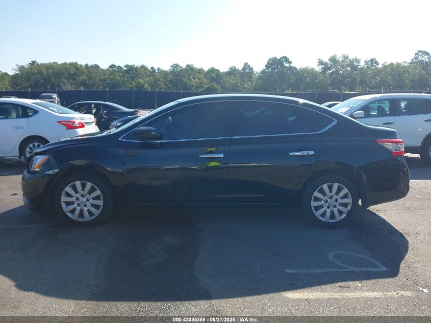 2015 Nissan Sentra S VIN: 3N1AB7AP7FY295179 Lot: 43085358