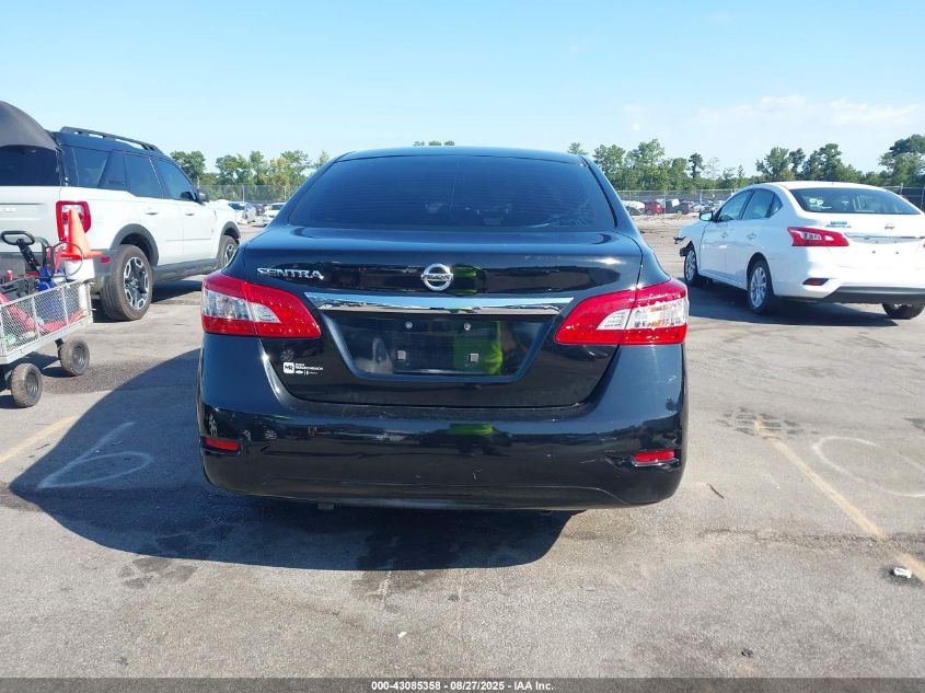 2015 Nissan Sentra S VIN: 3N1AB7AP7FY295179 Lot: 43085358