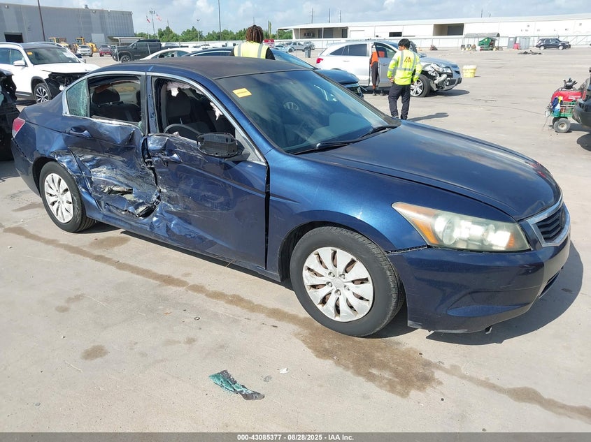 1HGCP2F35AA039153 2010 Honda Accord 2.4 Lx auction photo 1