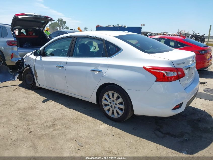 2017 Nissan Sentra Sv VIN: 3N1AB7AP6HL667482 Lot: 43085533