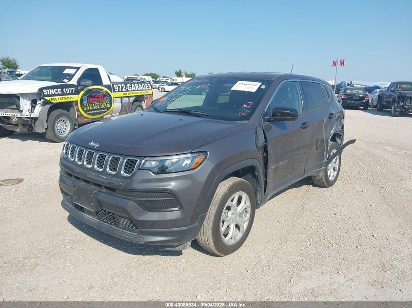 Vin: 3c4njdan9rt168644, lot: 43579786, jeep compass sport 4x4 20242