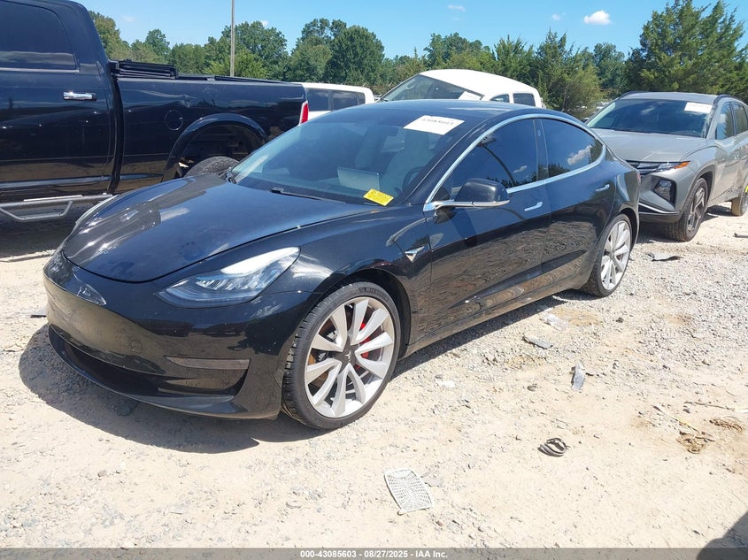 VIN 5YJ3E1EB4KF422162 2019 TESLA MODEL 3 LONG RANGE/PERFORMANCE