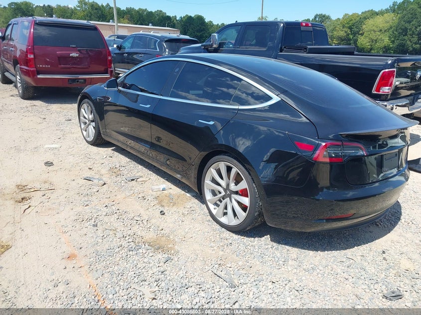 VIN 5YJ3E1EB4KF422162 2019 TESLA MODEL 3 LONG RANGE/PERFORMANCE