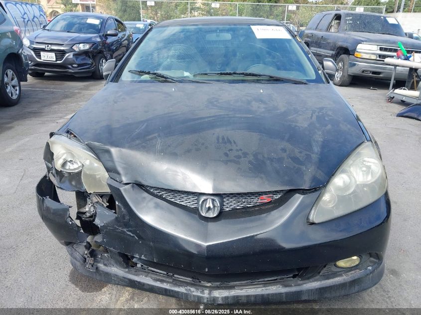 2006 Acura Rsx Type S VIN: JH4DC53076S010487 Lot: 43085616
