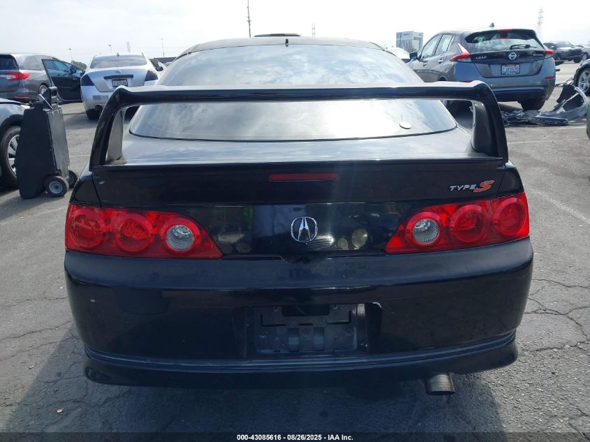 2006 Acura Rsx Type S VIN: JH4DC53076S010487 Lot: 43085616