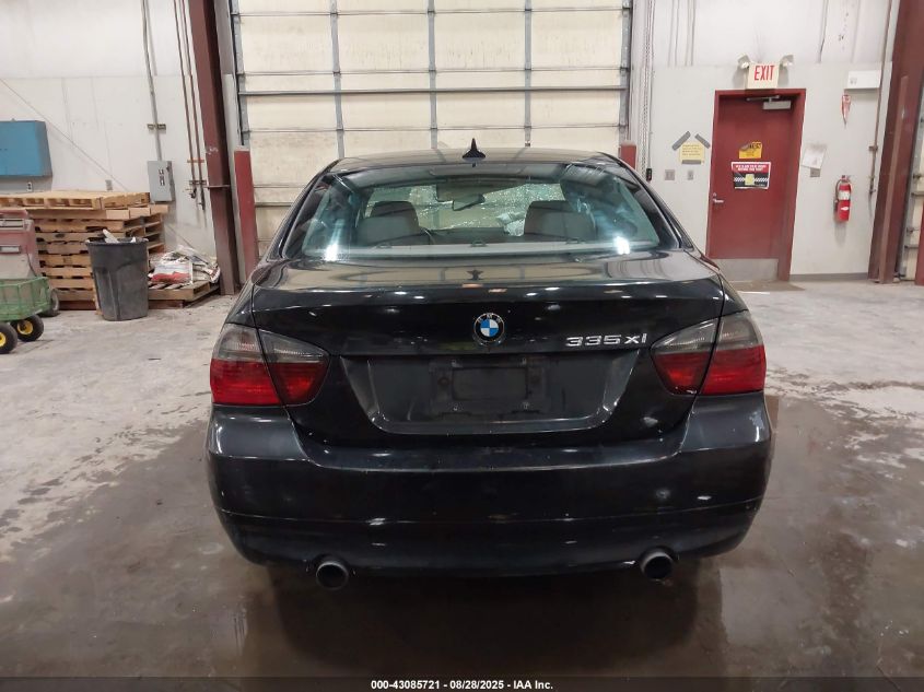 2007 BMW 335Xi VIN: WBAVD53577A006300 Lot: 43085721