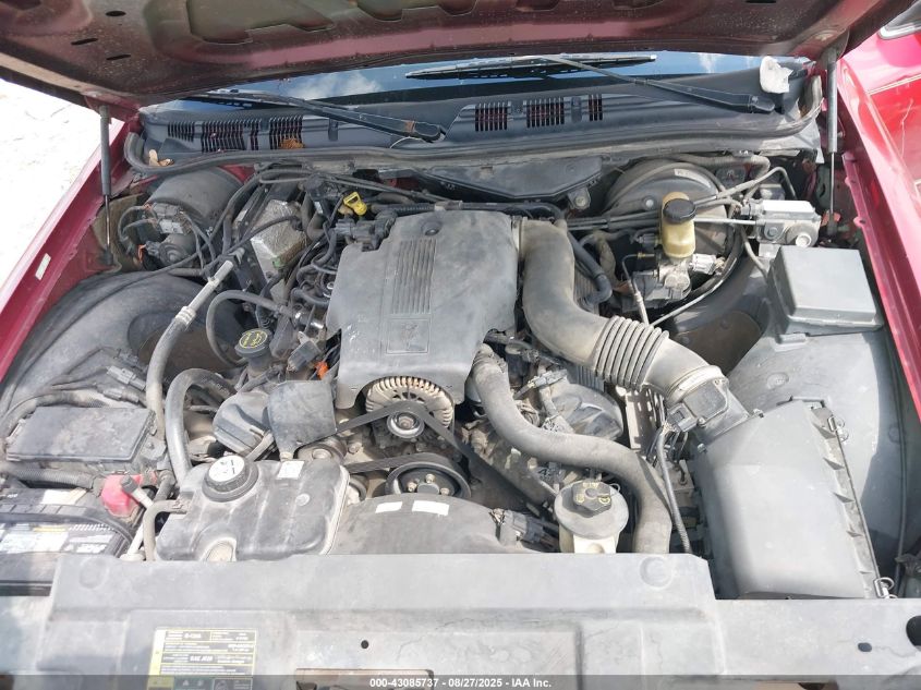 2003 Mercury Grand Marquis Gs VIN: 2MEFM74W53X689222 Lot: 43085737