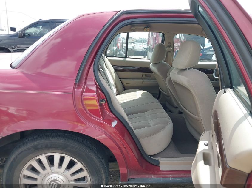 2003 Mercury Grand Marquis Gs VIN: 2MEFM74W53X689222 Lot: 43085737