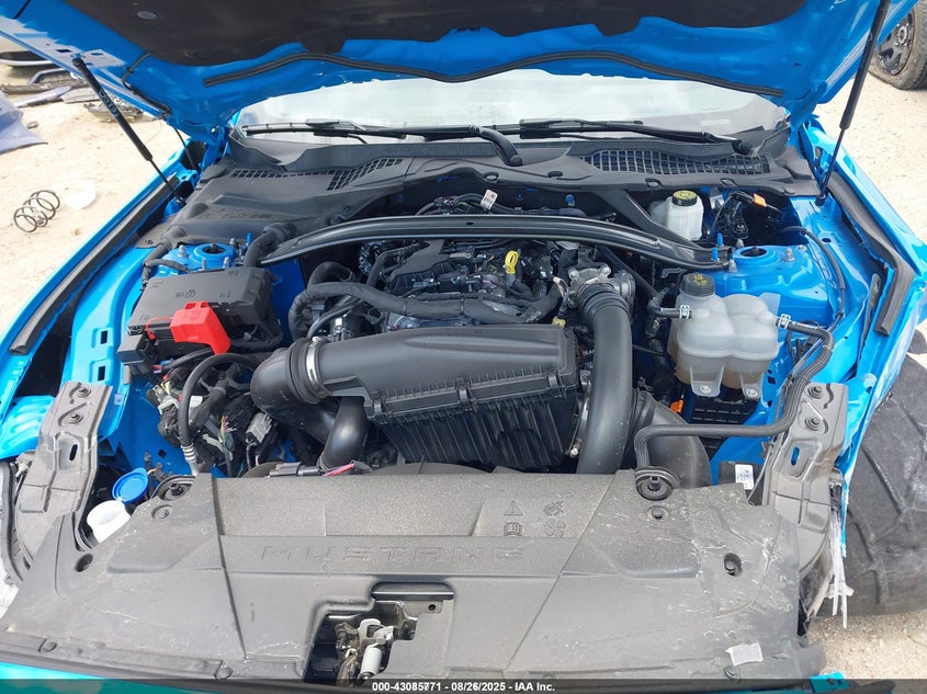 2025 Ford Mustang 2.3 Ecoboost Premium Blue Lot 111043085771 Vin 1FAGP8UH2S5108351