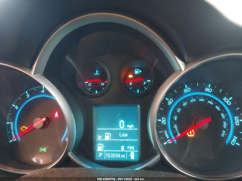 2012 Chevrolet Cruze 1Lt VIN: 1G1PF5SC3C7144275 Lot: 43085794