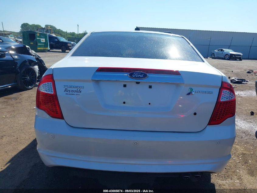 2011 Ford Fusion Hybrid VIN: 3FADP0L31BR148637 Lot: 43085874