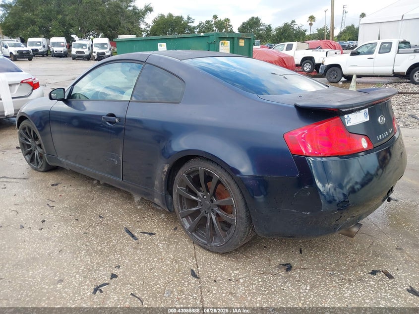 2004 Infiniti G35 blue coupe gasoline JNKCV54E34M803979 photo #4