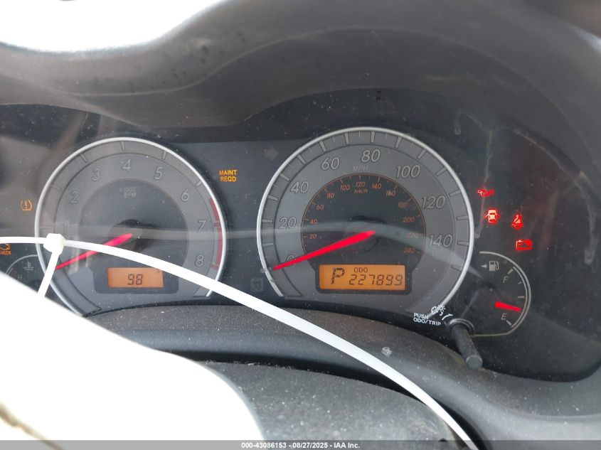 2010 Toyota Corolla S VIN: 2T1BU4EE7AC526013 Lot: 43086153