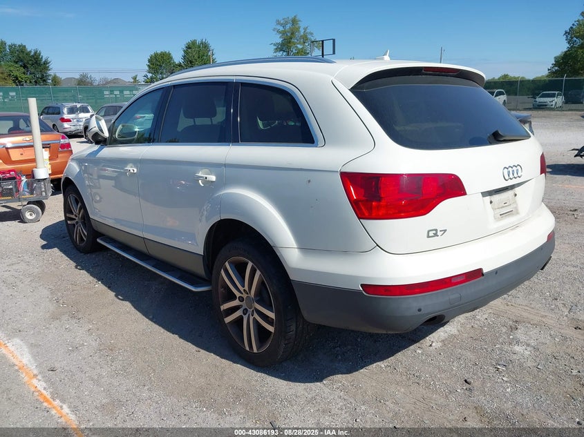 2009 Audi Q7 3.6 5 Passenger/3.6 Premium white other gasoline WA1AY74L19D014497 photo #4