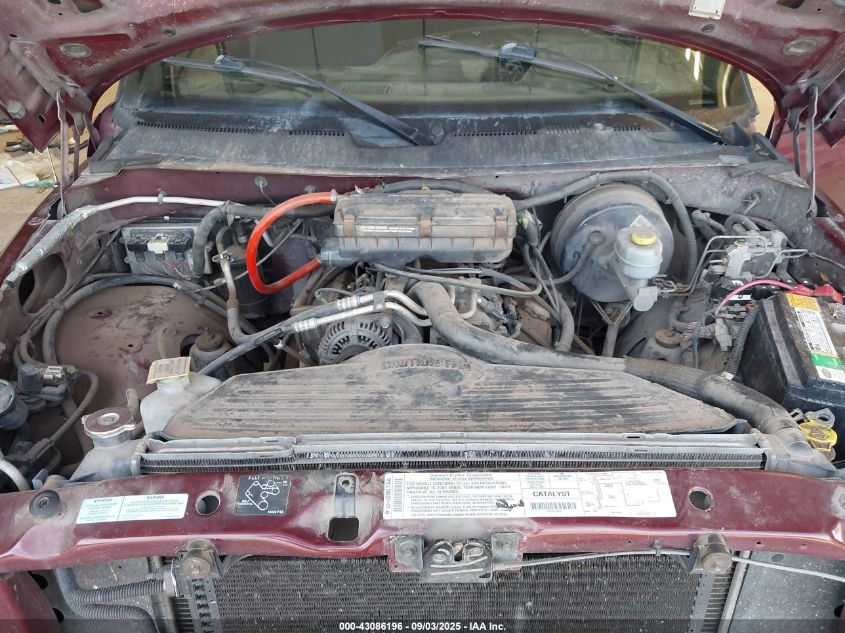 2000 Dodge Ram 2500 St VIN: 1B7KF23W2YJ157702 Lot: 43086196