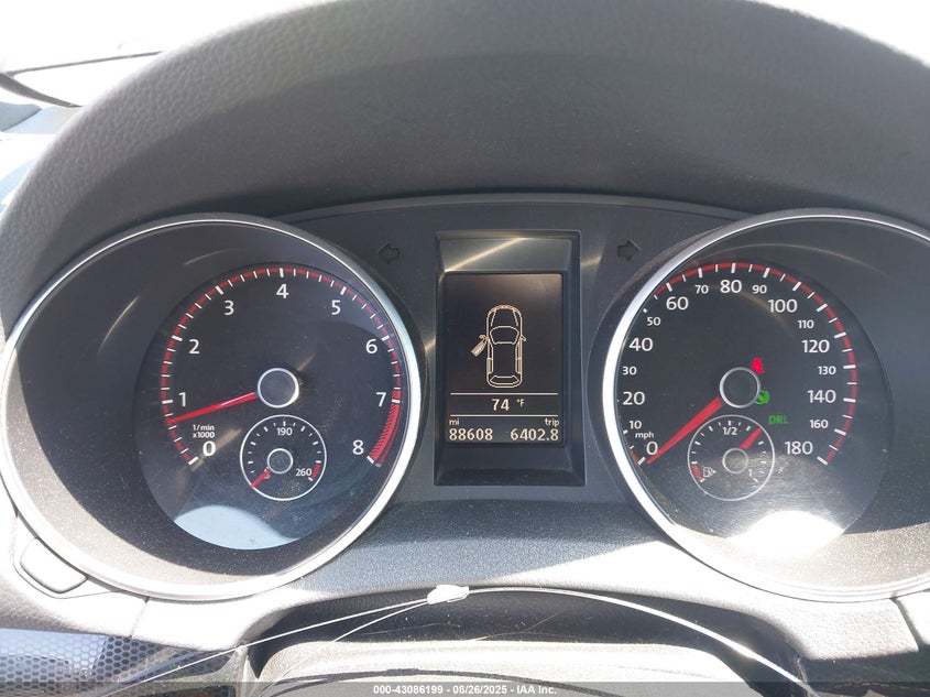 2013 VOLKSWAGEN GTI DRIVERS EDITION WVWHD7AJ1DW134509