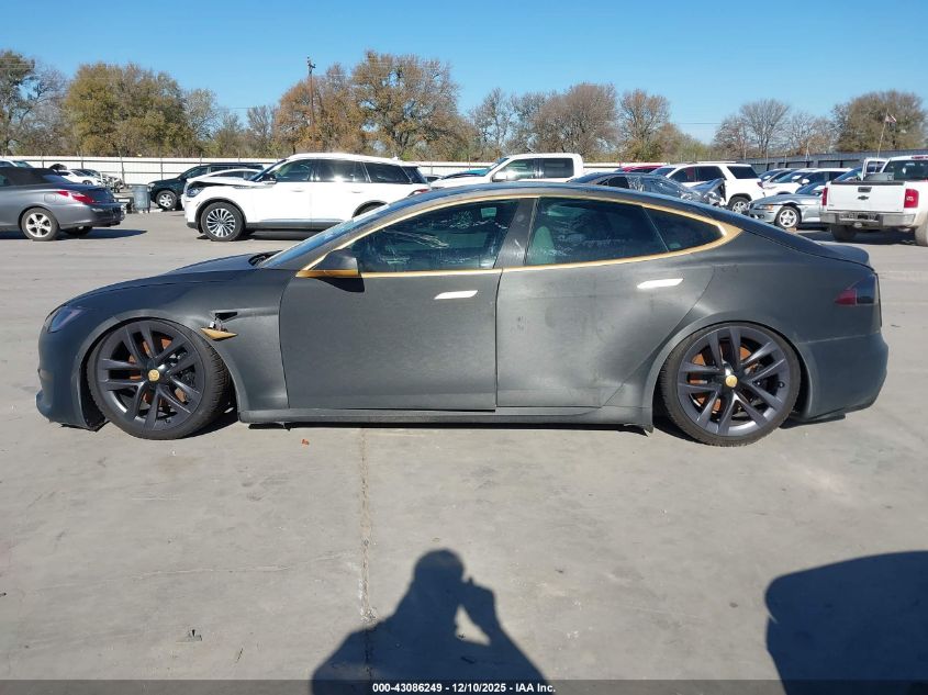 2022 Tesla Model S Dual Motor All-Wheel Drive VIN: 5YJSA1E56NF471420 Lot: 43086249
