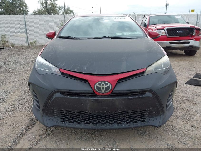 2017 Toyota Corolla Se VIN: 2T1BURHE7HC804654 Lot: 43086580