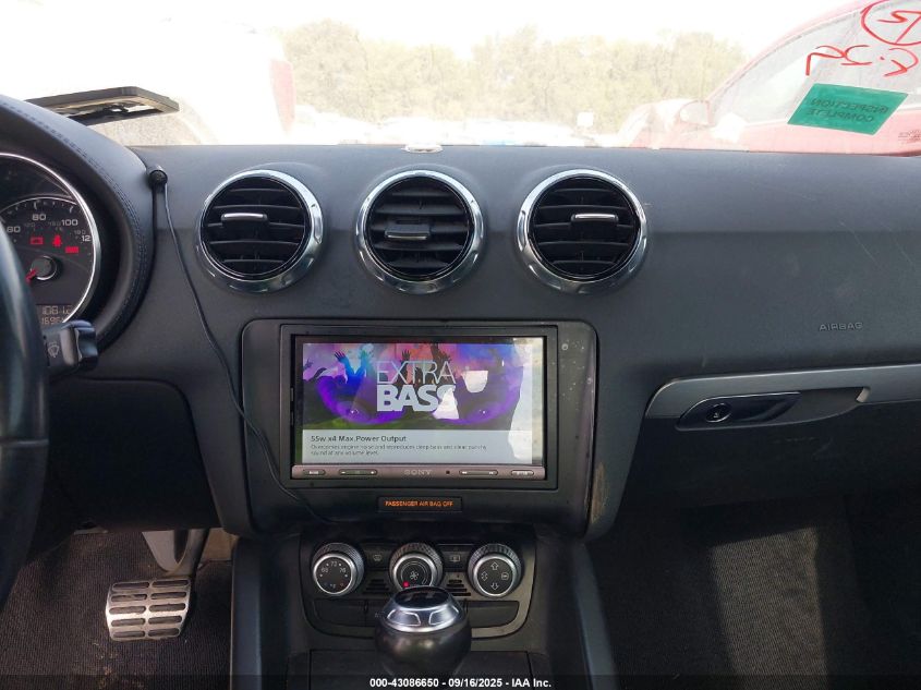 2014 Audi Tt 2.0T VIN: TRUBFAFK7E1009274 Lot: 43086650