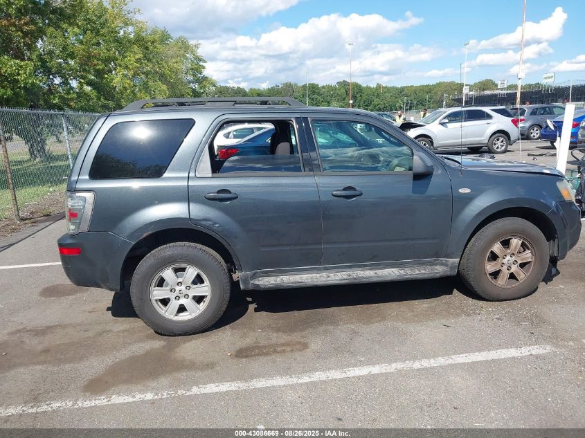 2009 Mercury Mariner I4 VIN: 4M2CU91719KJ00606 Lot: 43086669
