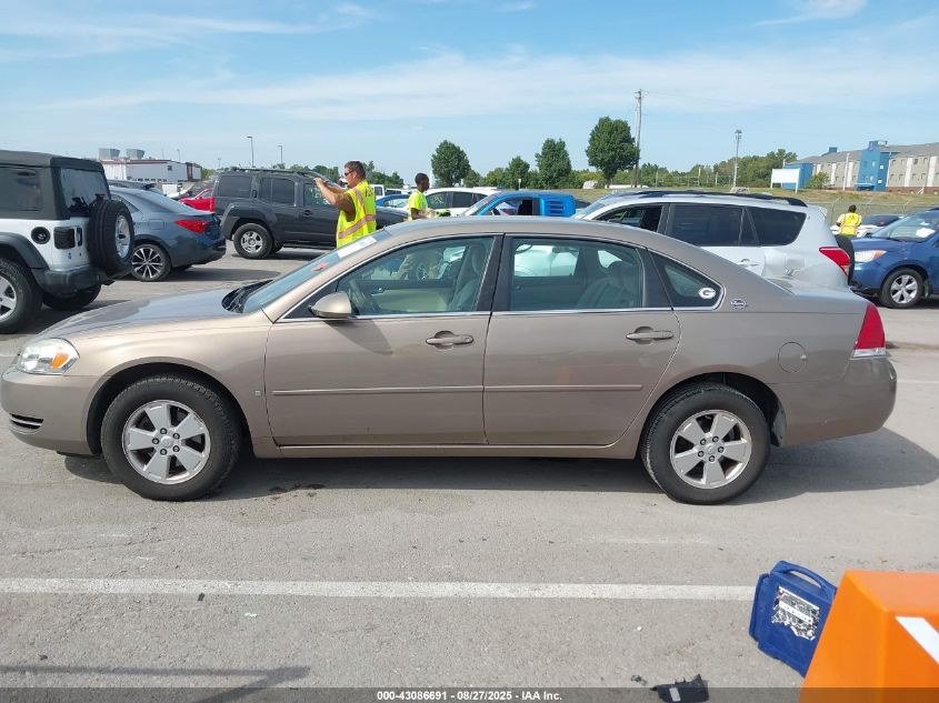 2007 Chevrolet Impala Lt VIN: 2G1WT58K779160129 Lot: 43086691