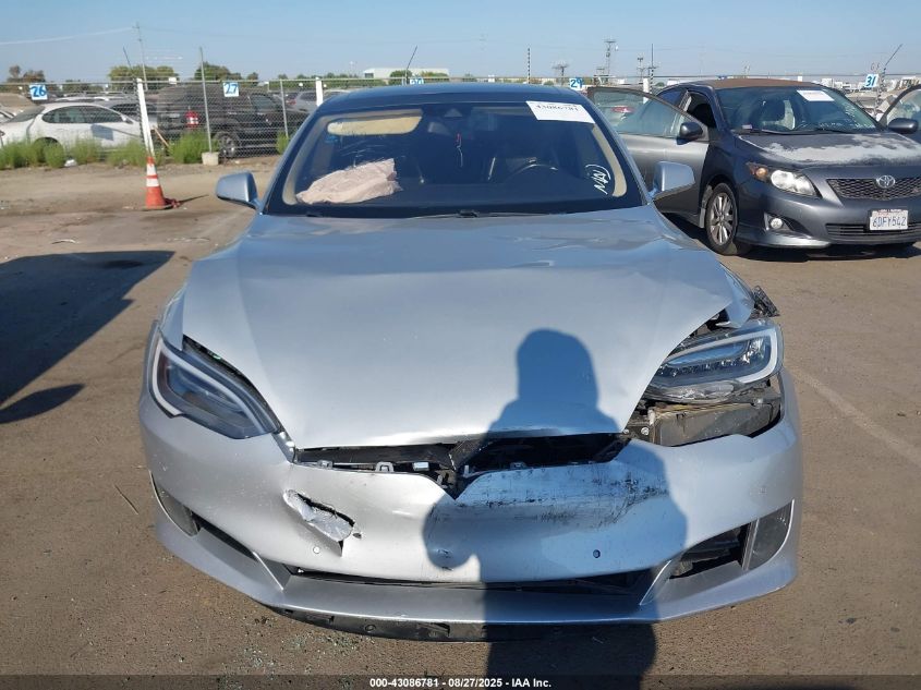 2016 Tesla Model S 60D/70D/75D/85D/90D VIN: 5YJSA1E25GF151367 Lot: 43086781