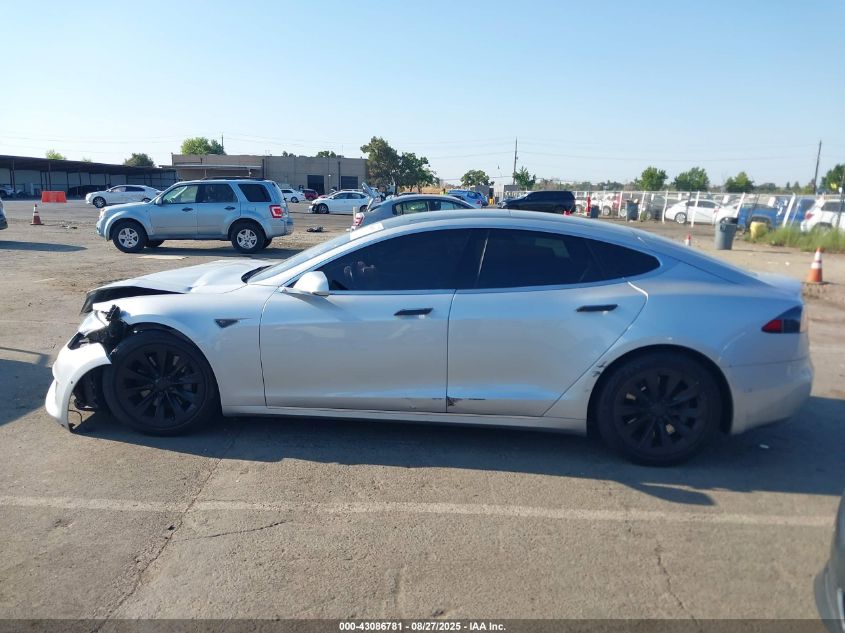 2016 Tesla Model S 60D/70D/75D/85D/90D VIN: 5YJSA1E25GF151367 Lot: 43086781