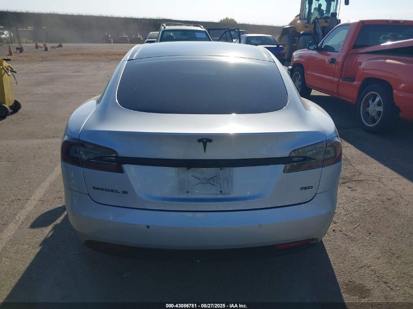 2016 Tesla Model S 60D/70D/75D/85D/90D VIN: 5YJSA1E25GF151367 Lot: 43086781